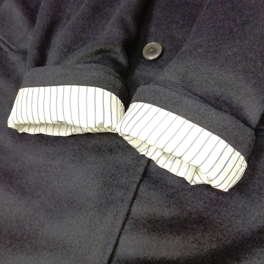 美品■TOMORROWLAND PILGRIM カシミヤ混 ステンカラーコート