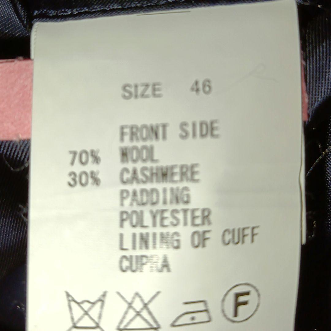 美品■TOMORROWLAND PILGRIM カシミヤ混 ステンカラーコート