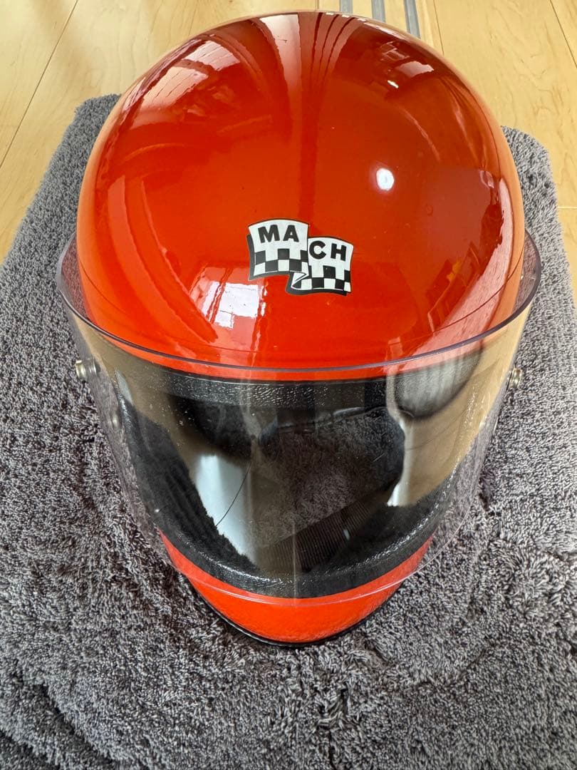 McHAL フルフェイスヘルメット オレンジ