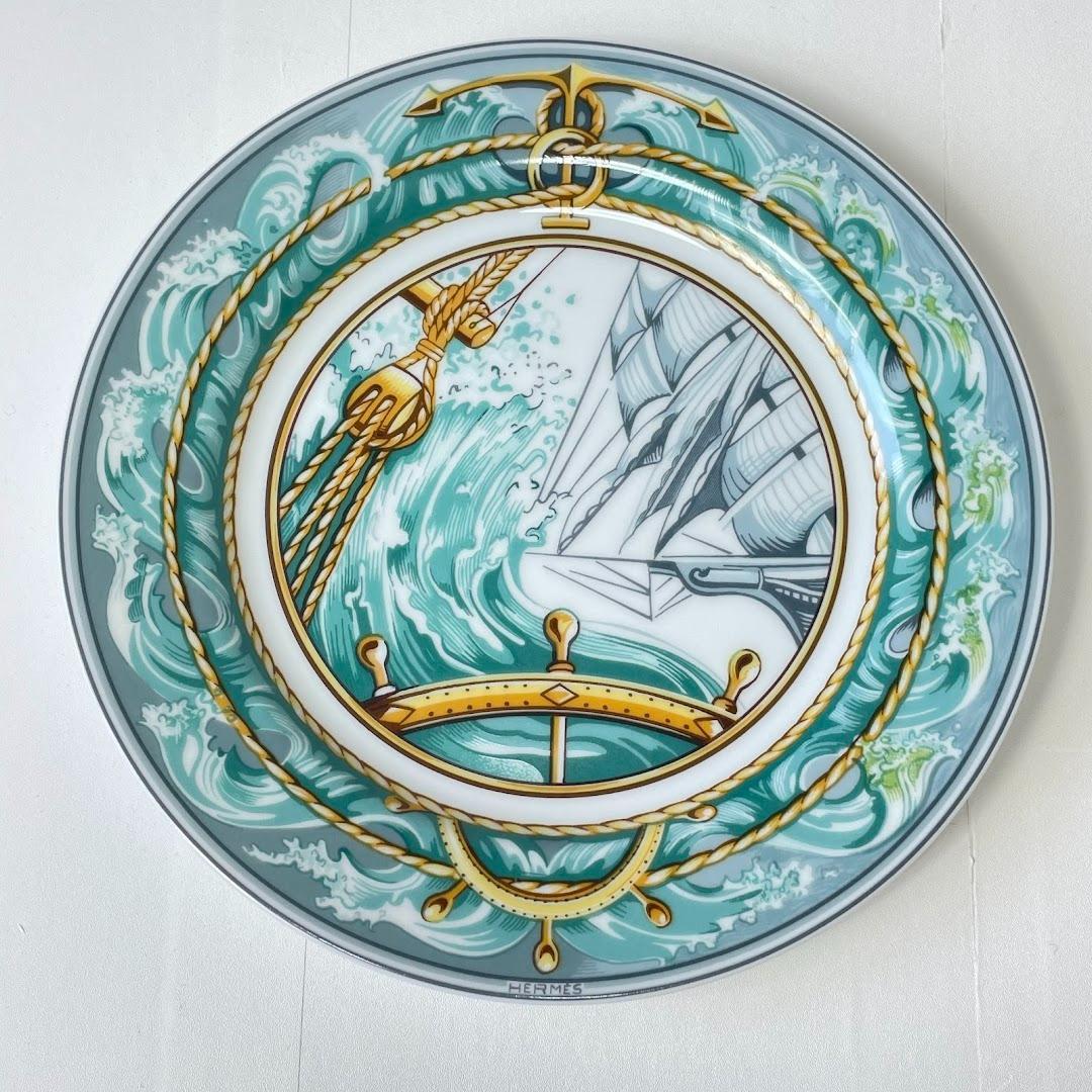 エルメス パッチワークシリーズ 『突風』 食器　プレート 21cm 希少品