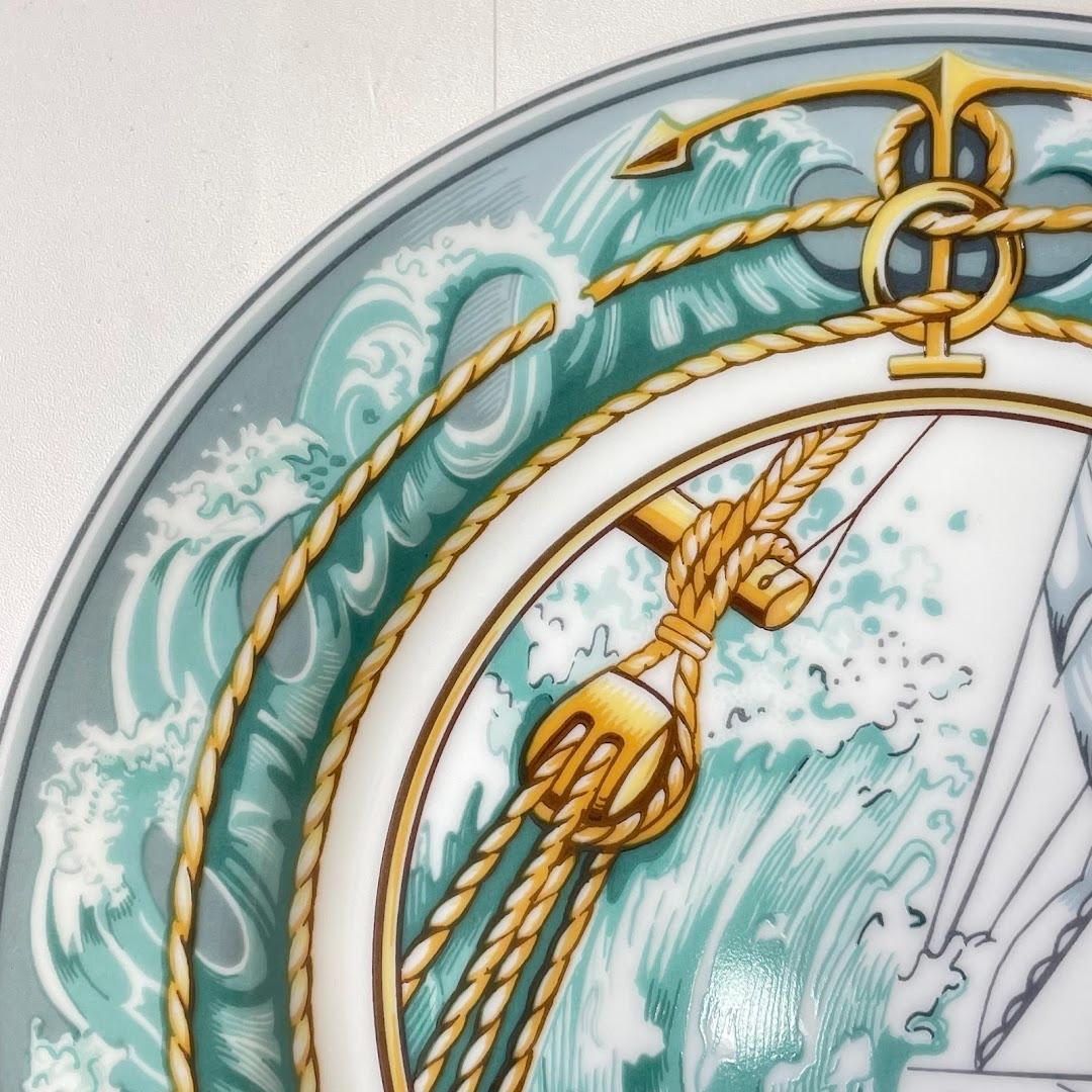 エルメス パッチワークシリーズ 『突風』 食器　プレート 21cm 希少品