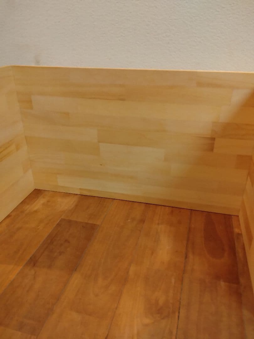 木製　ハンドメイド　オーダー　キヌカ　コの字　シェルフ　棚　ラック　水槽台