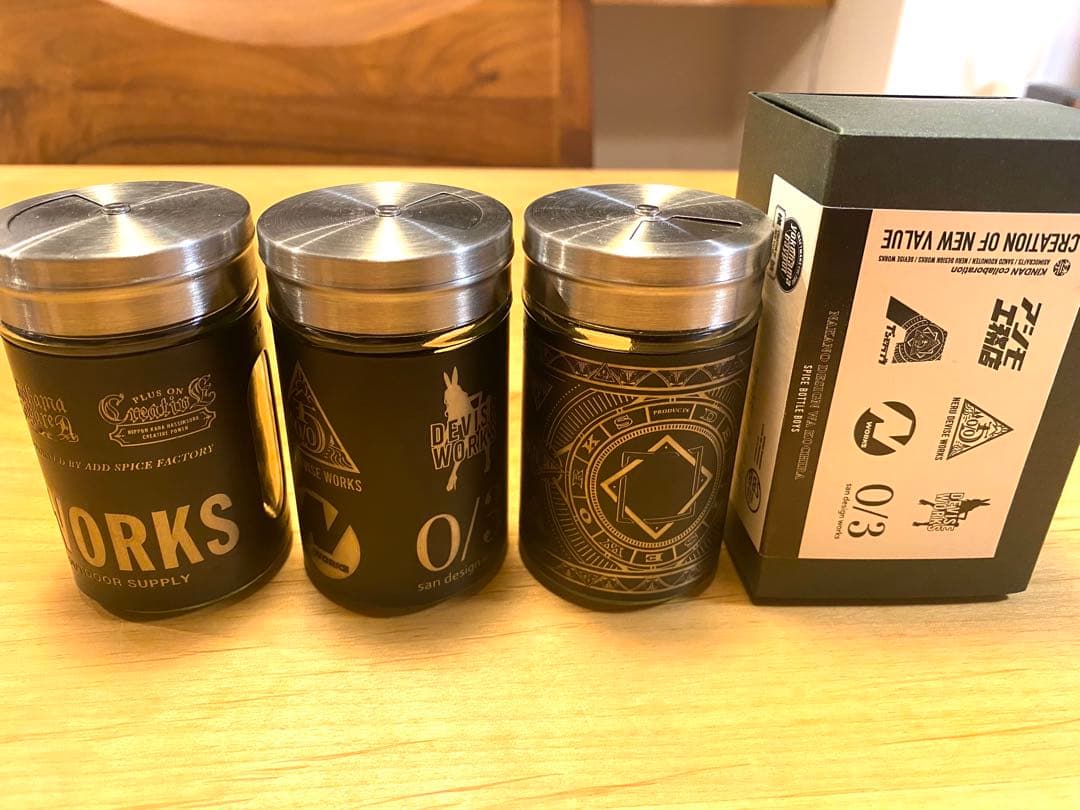 DEVISE WORKSスパイスボトルセット（禁断コラボ）