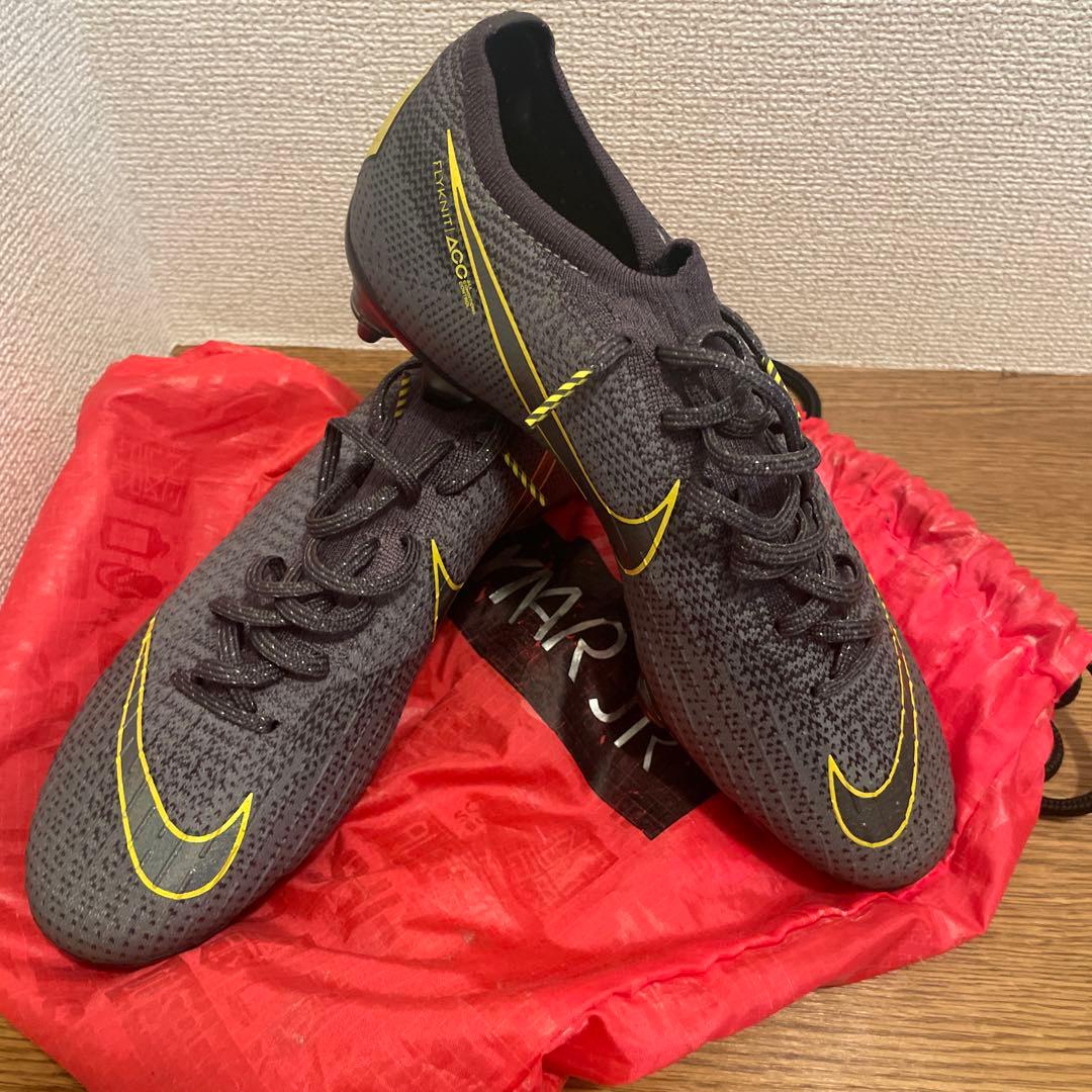 Nike Mercurial サッカーシューズ グレー/イエロー