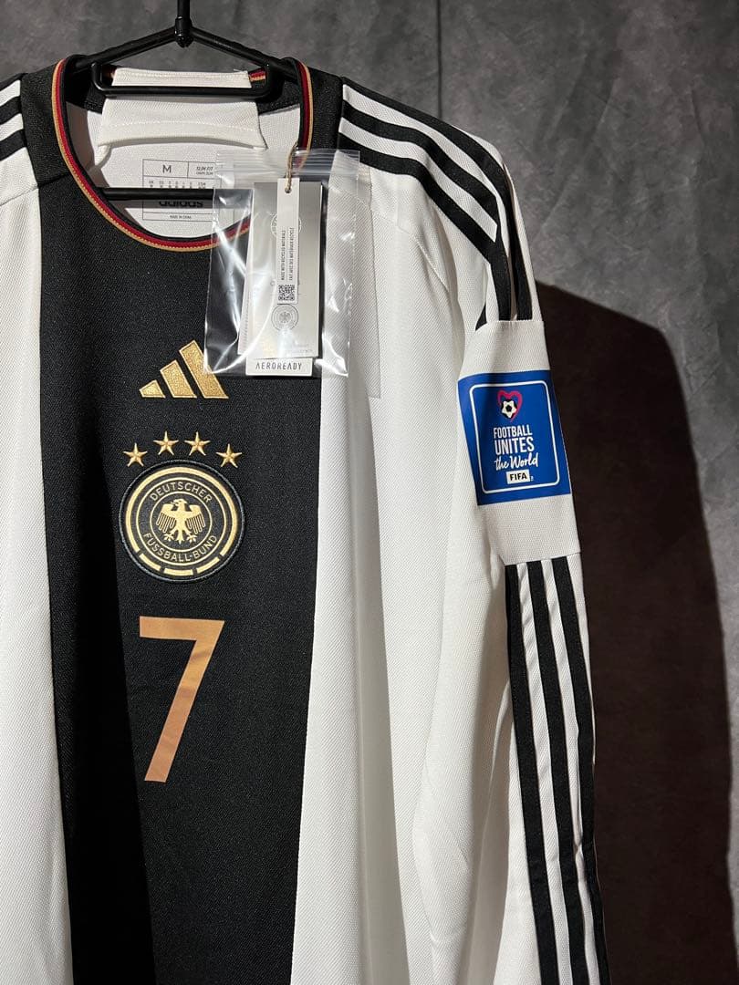 【正規品・長袖・タグ付】ハヴァーツ＃７ドイツ代表2022ユニフォーム (H)
