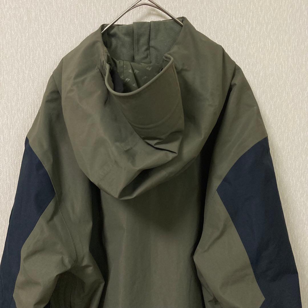 【美品】QUICKSILVER ウェア GORE-TEX カーキ スノー M