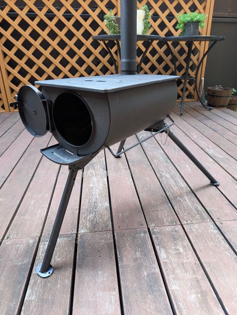 【オマケ付き】アウトドア　薪ストーブ 折りたたみ式 収納バッグ