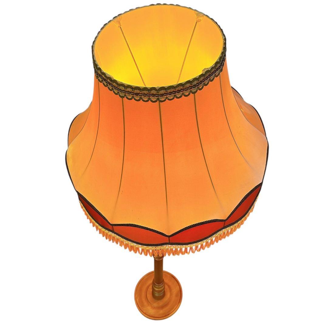 フロアスタンド スタンドライト フロアライト 照明 昭和レトロ 現状品