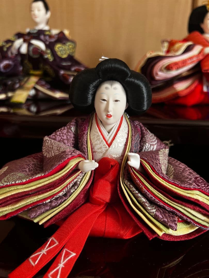 雛人形 五人飾り 3段　新品未使用