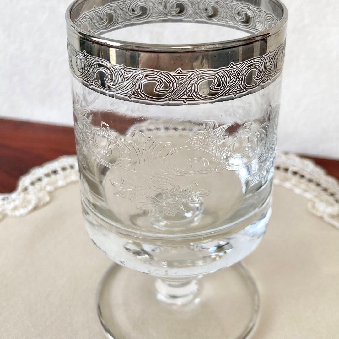 ヴェネツィアンガラス　ワイングラス　ショットグラス　ムラーノガラス　メディチ