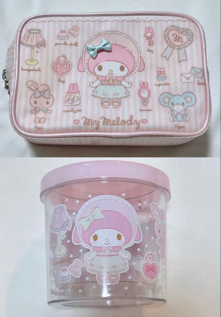 マイメロディ　おめかし　小物入れ　キャンディキャビネット　レア　ポーチ　平成