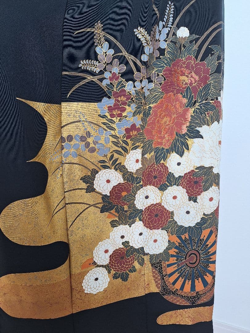 着物リメイクワンピース3633