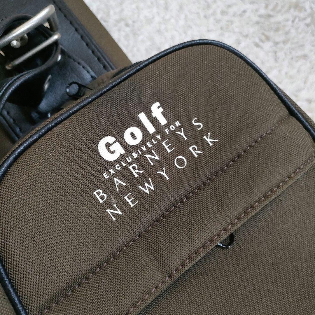 バーニーズニューヨーク キャディバッグ 6分割 カーキ シンプル