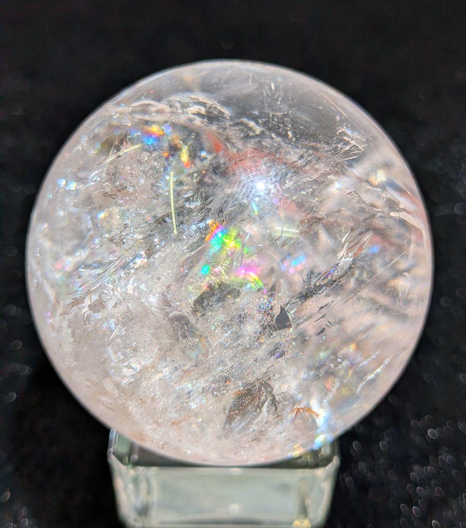 【高品質】ピンクアゼツライト⑥スフィア　大玉5.5cm　丸玉　置物　新入荷❣️