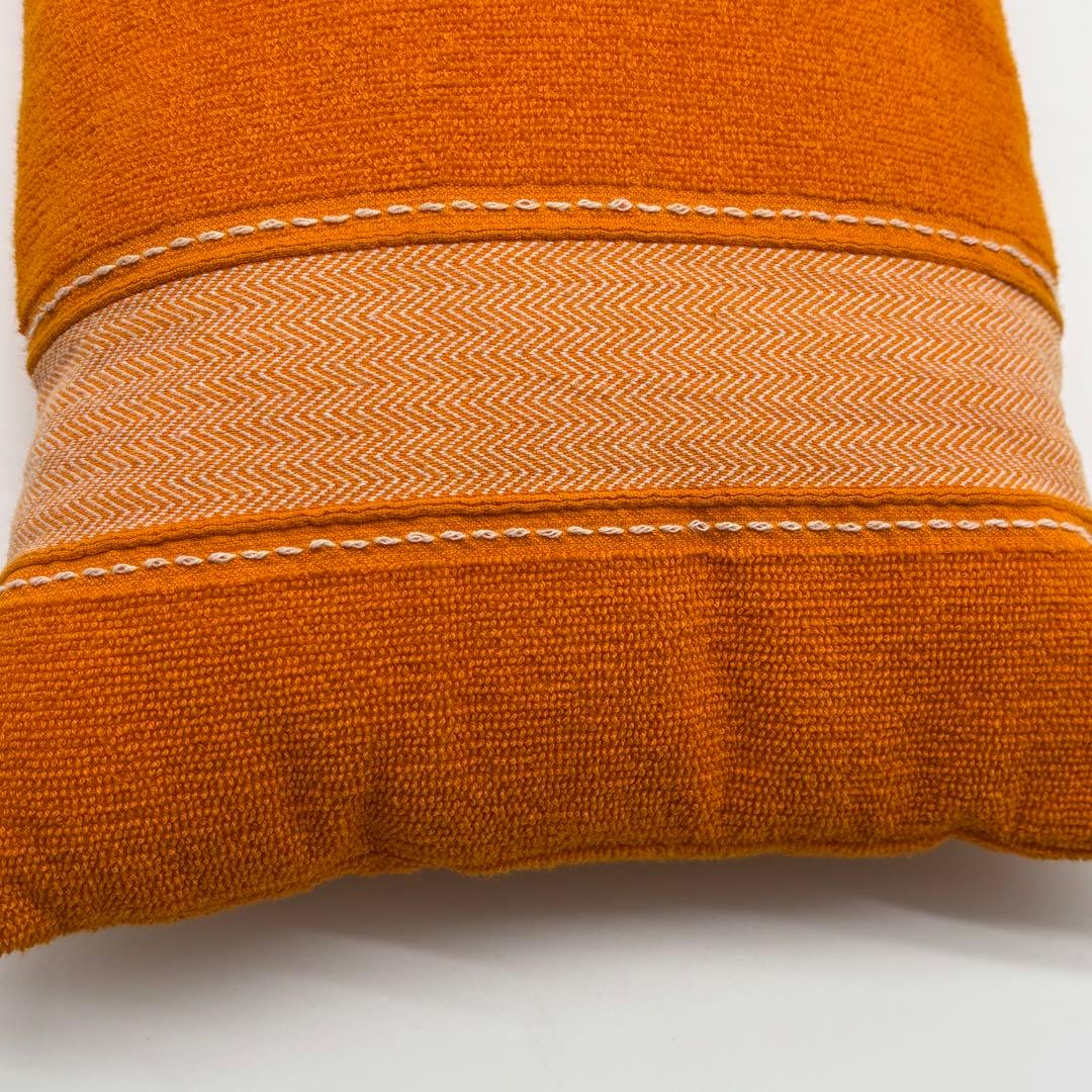 美品✨ エルメス ヨッティング ビーチクッション オレンジ フランス製 2個