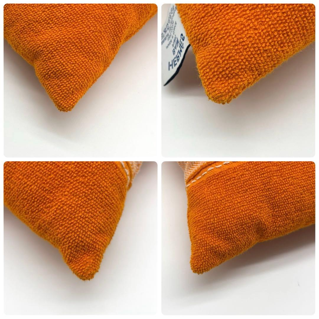 美品✨ エルメス ヨッティング ビーチクッション オレンジ フランス製 2個