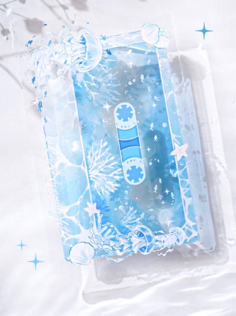 【8464】海外　マステ　5m巻売り　貝殻光マスキングテープ　CD