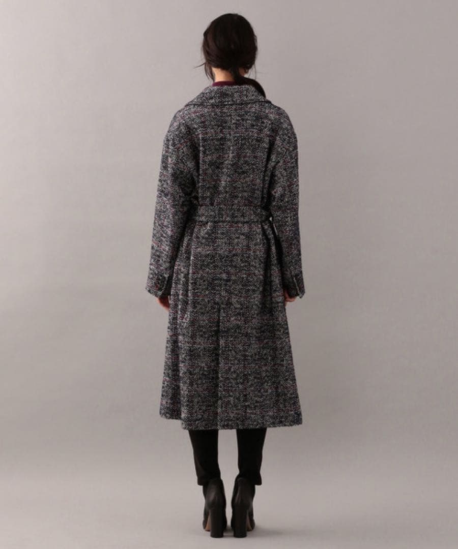 【新品】LOVELESS ヘリンボーンチェックダブルコート