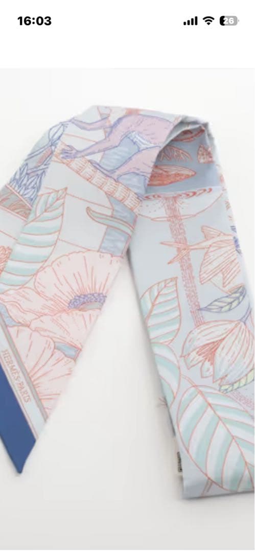 HERMES エルメス　ツイリー　プレシャス・パラダイス