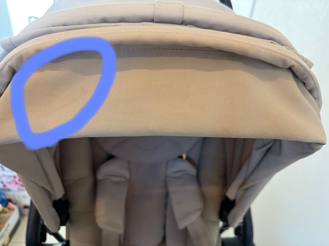 サイベックスメリオカーボン2022　ベージュ　レインカバー&ドリンクホルダー付