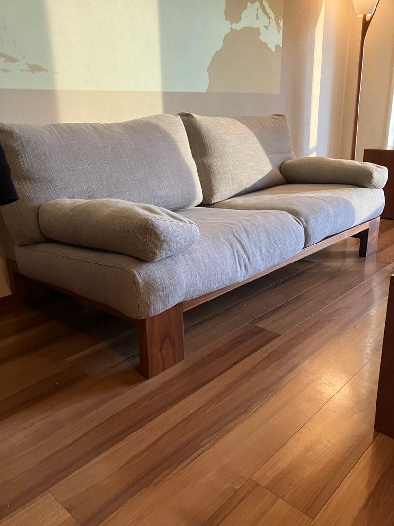 美品　家具蔵　MODERNO 3P ソファ