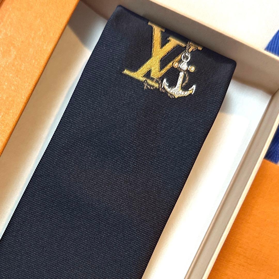 ルイ ヴィトン ネクタイ・LV アンカー 新品 未使用