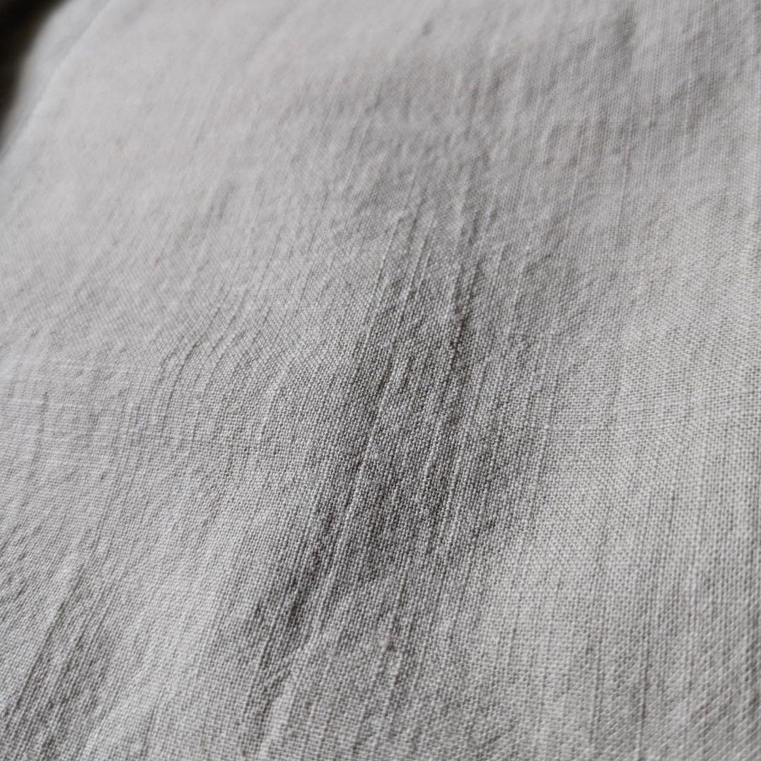 HUIS./遠州織物　509 やわらかシーチングコットンオーバーオール　Free