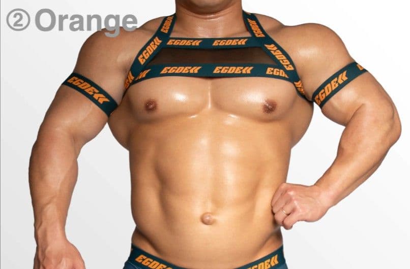 EGDE MOTION ハーネス&ジョック L-XL セット Orange