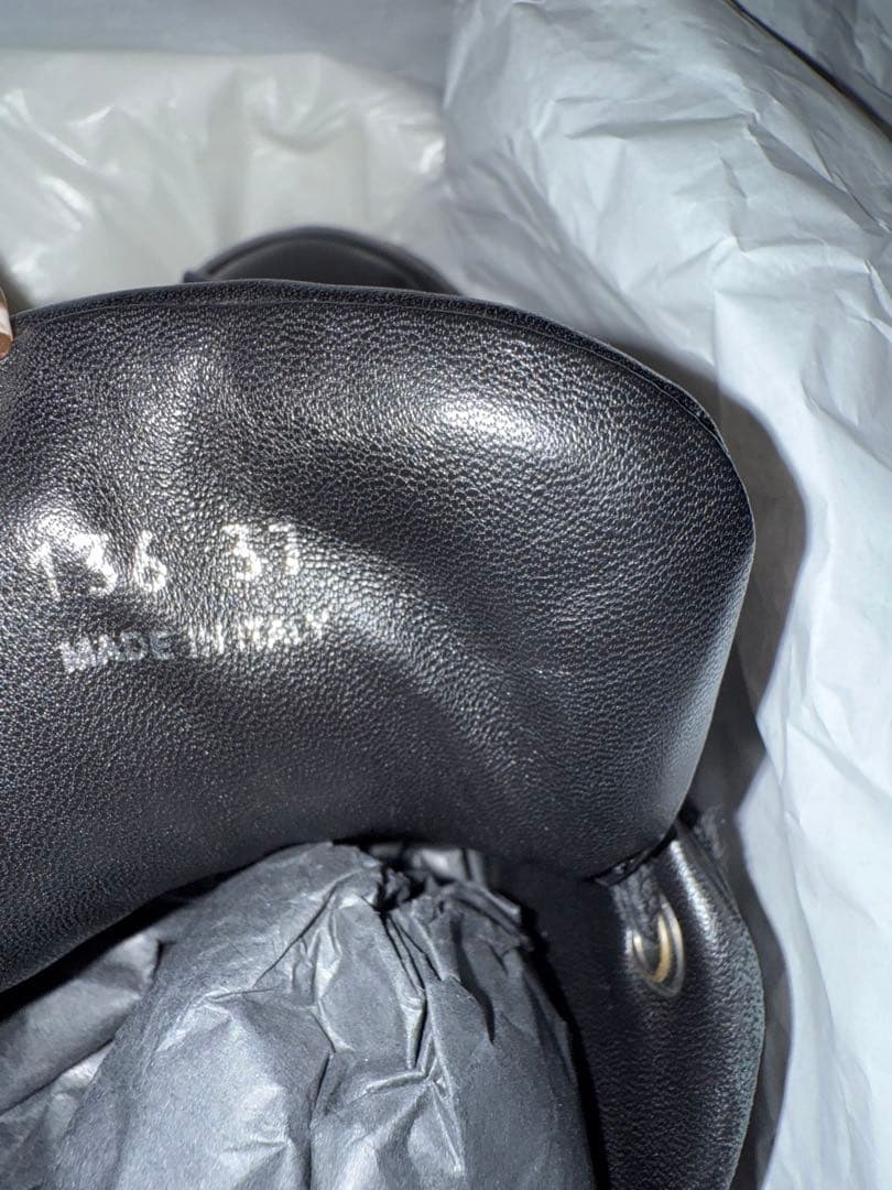 PRADA ブラック スニーカー 37 ブラック　厚底　箱付き