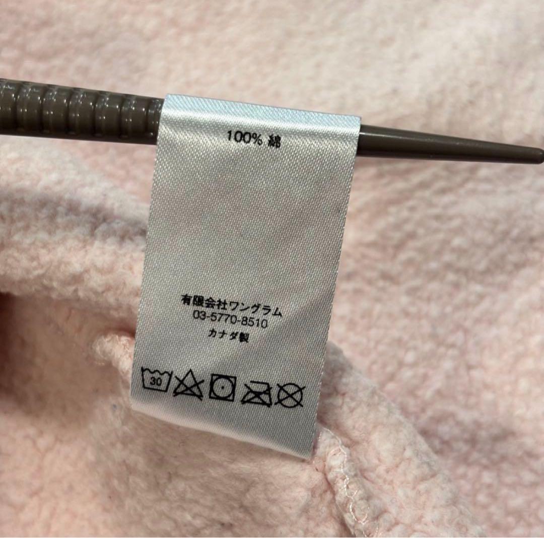 supreme フルジップパーカー　ピンク　フーディ　zip シュプリー