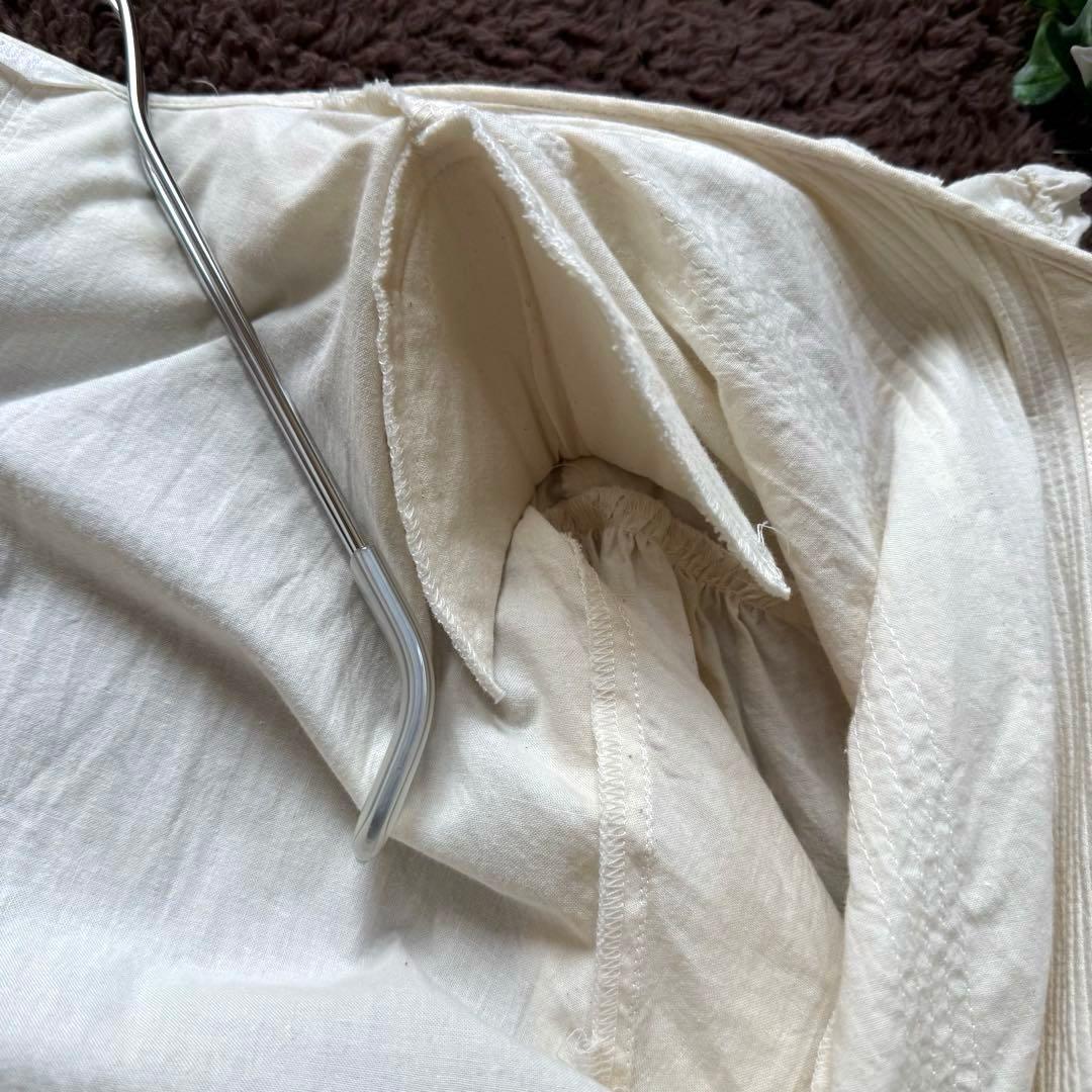 ★タグ付新品★ピンクハウス　オーバーブラウス　ピコフリル　リボン　ティアード