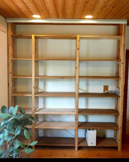 【大容量収納】イケアの本棚・収納　イーヴァルセット