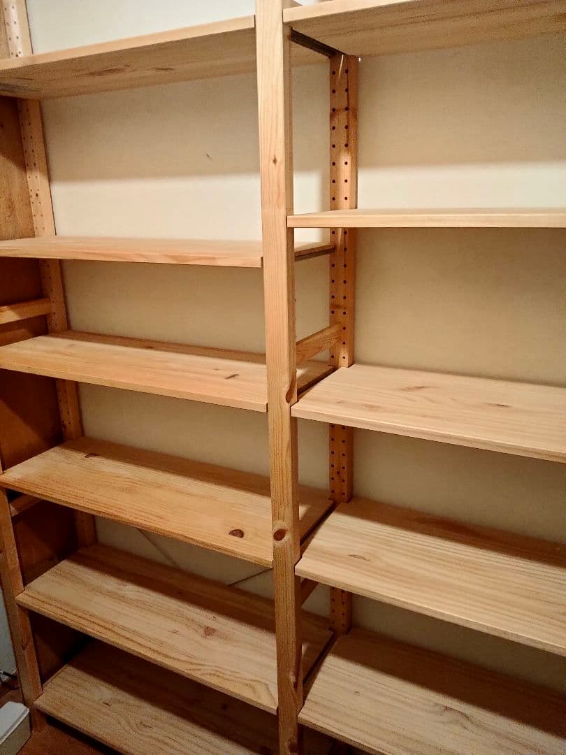 【大容量収納】イケアの本棚・収納　イーヴァルセット