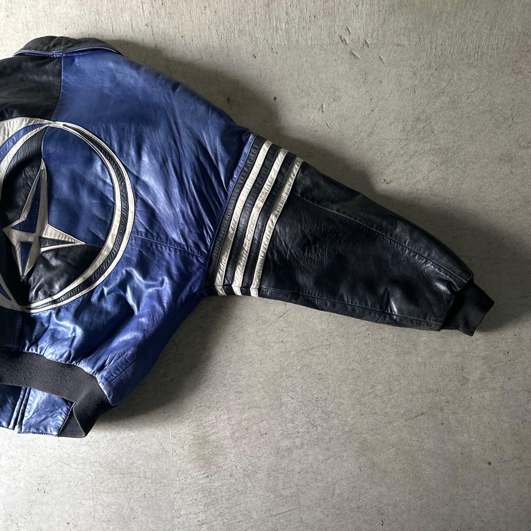 vj　90sヴィンテージラムレザーブルゾンボンバージャケットarchive