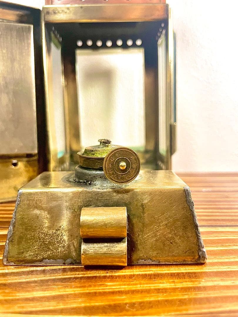 【極希少】C. Beuttenmüller&Coビンテージランタン3面プリズム