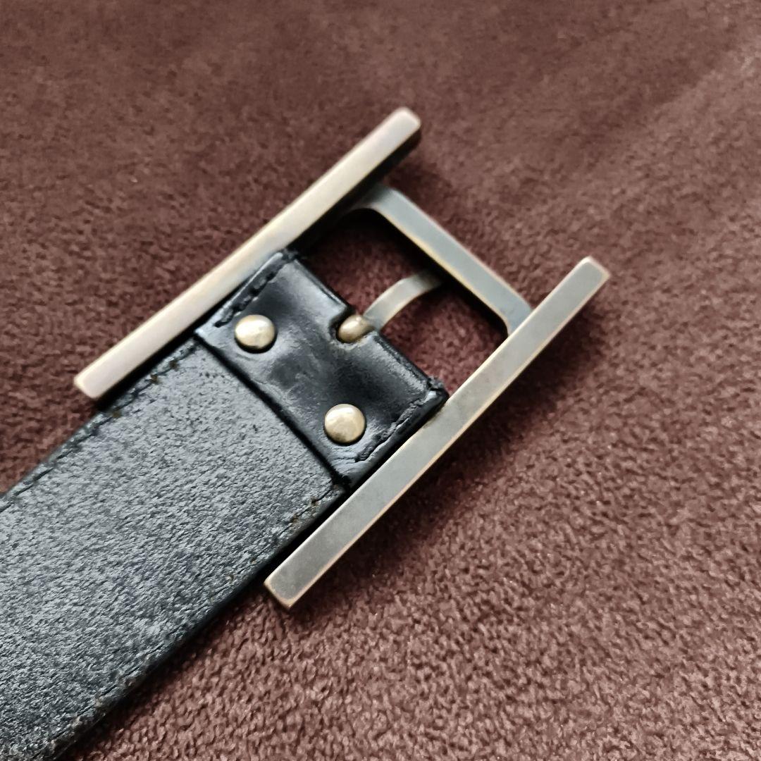Dior homme エディスリマン期のHバックル型ベルト
