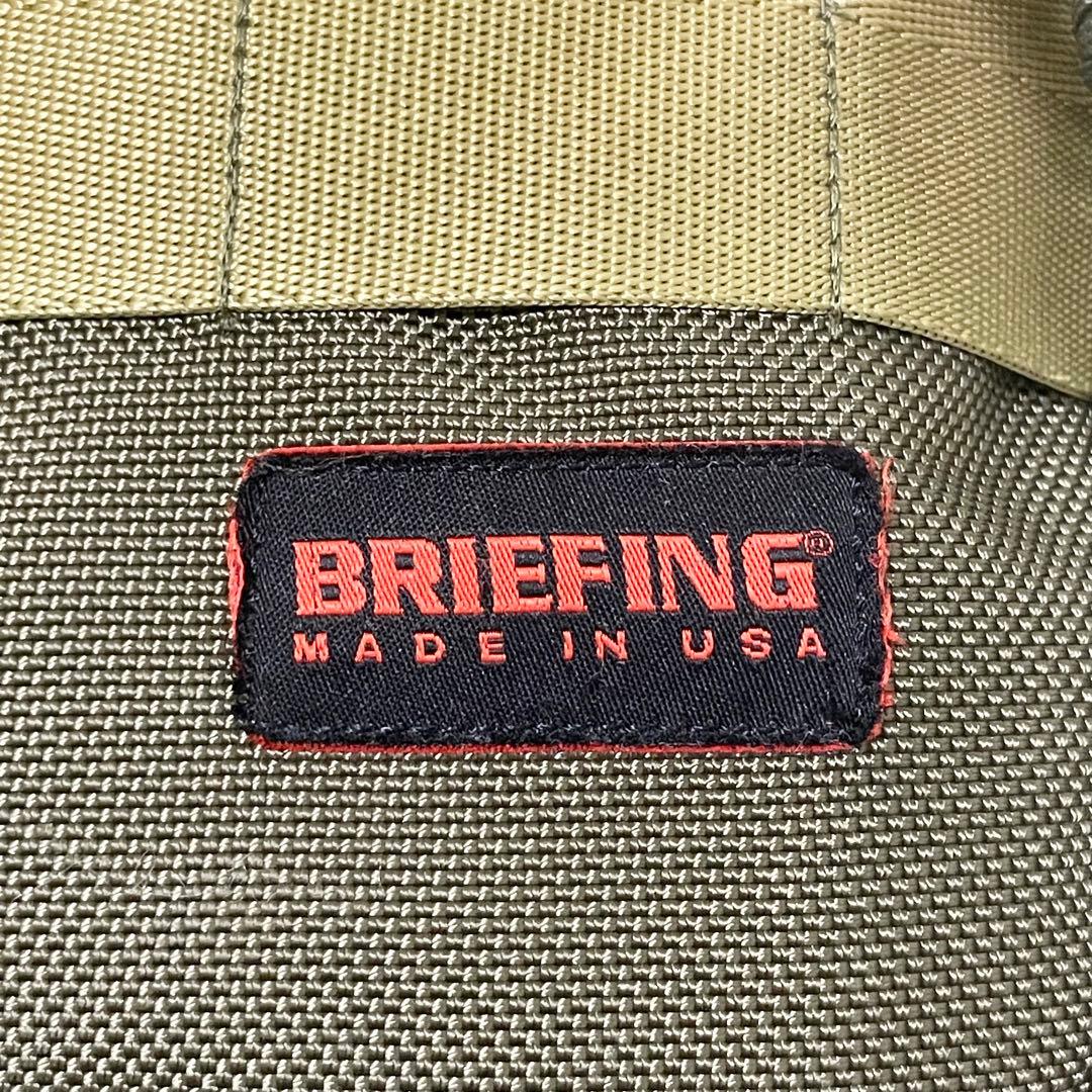 猿田彦様BRIEFING GYM WIRE 2way トート ショルダー カーキ