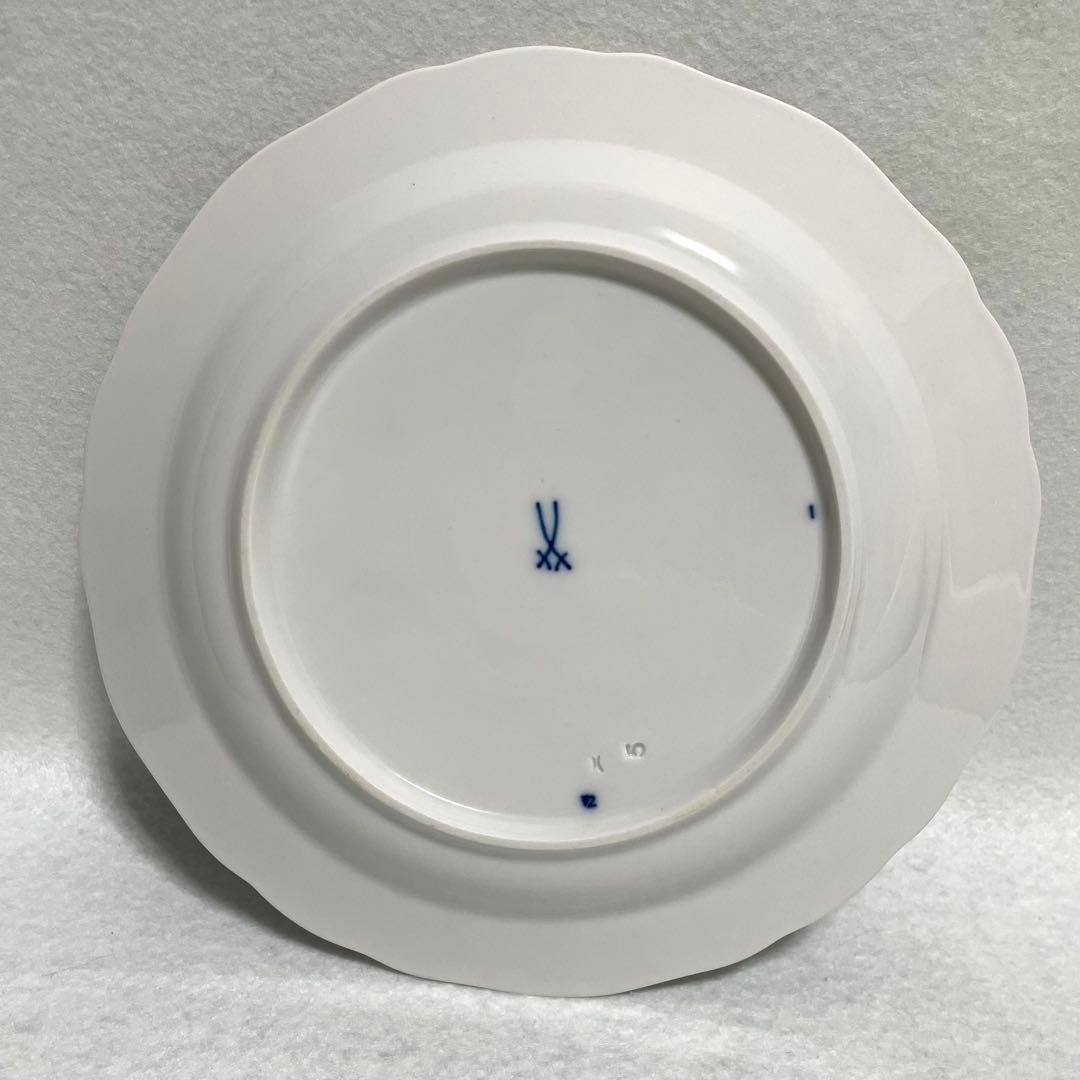 【6点】美品 マイセン ブルーオニオン 18cm プレート