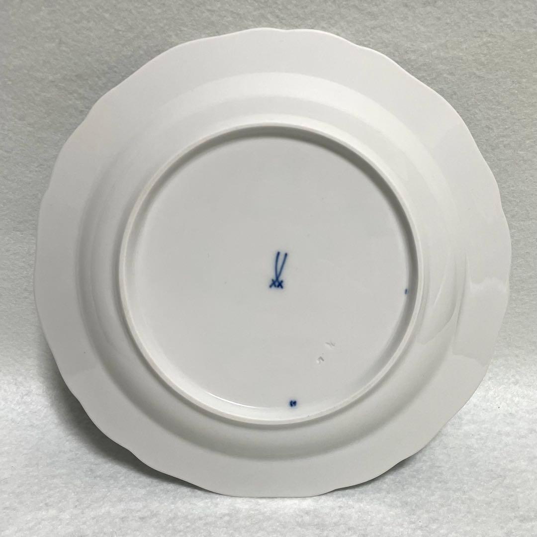 【6点】美品 マイセン ブルーオニオン 18cm プレート