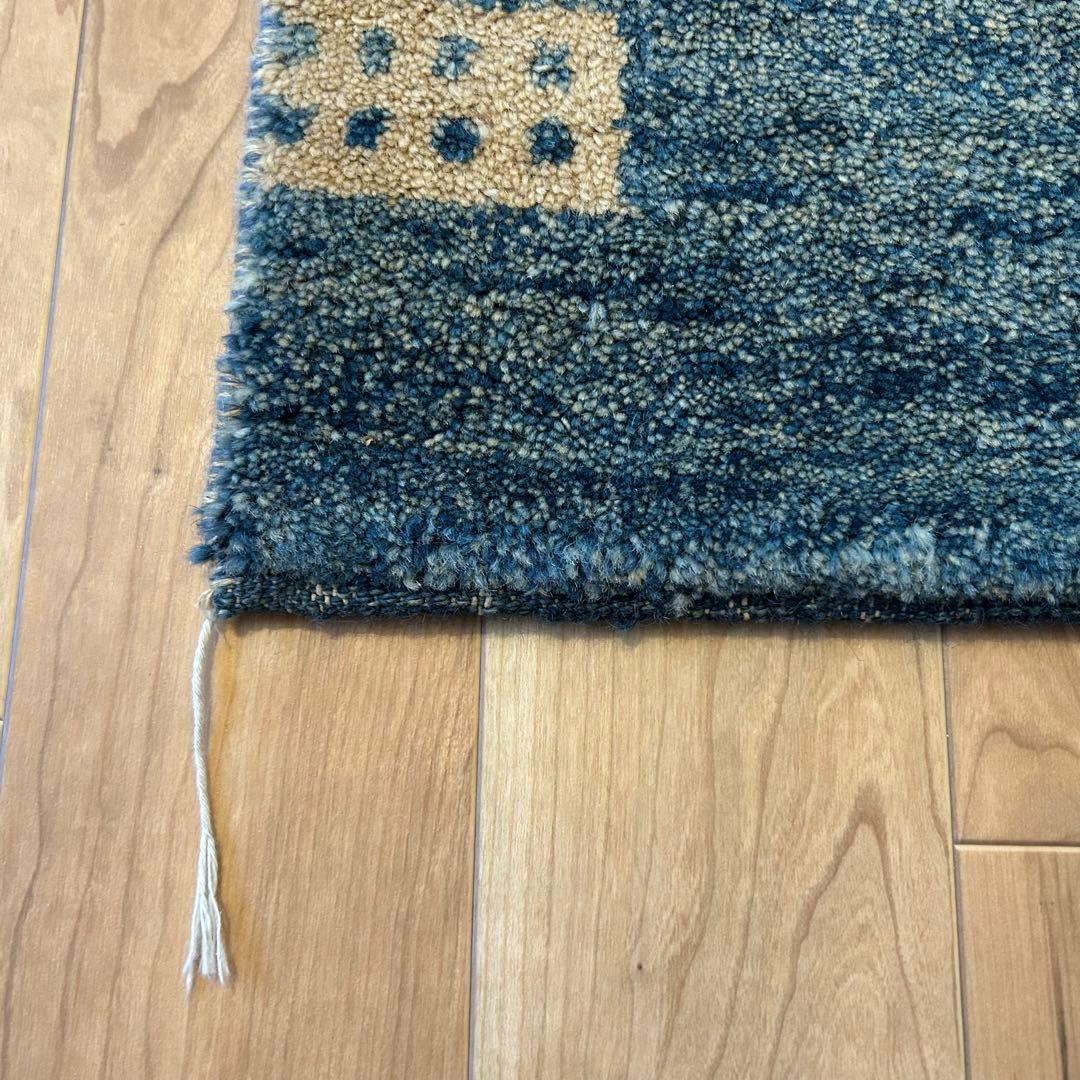00' インド産 草木染めギャッベ