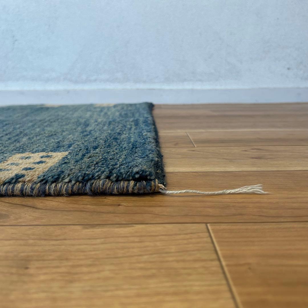 00' インド産 草木染めギャッベ