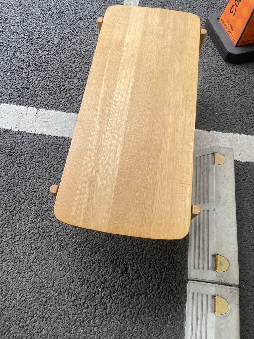 希少品　KEYUCA ケユカ タビーローテーブル センターテーブル 無垢材