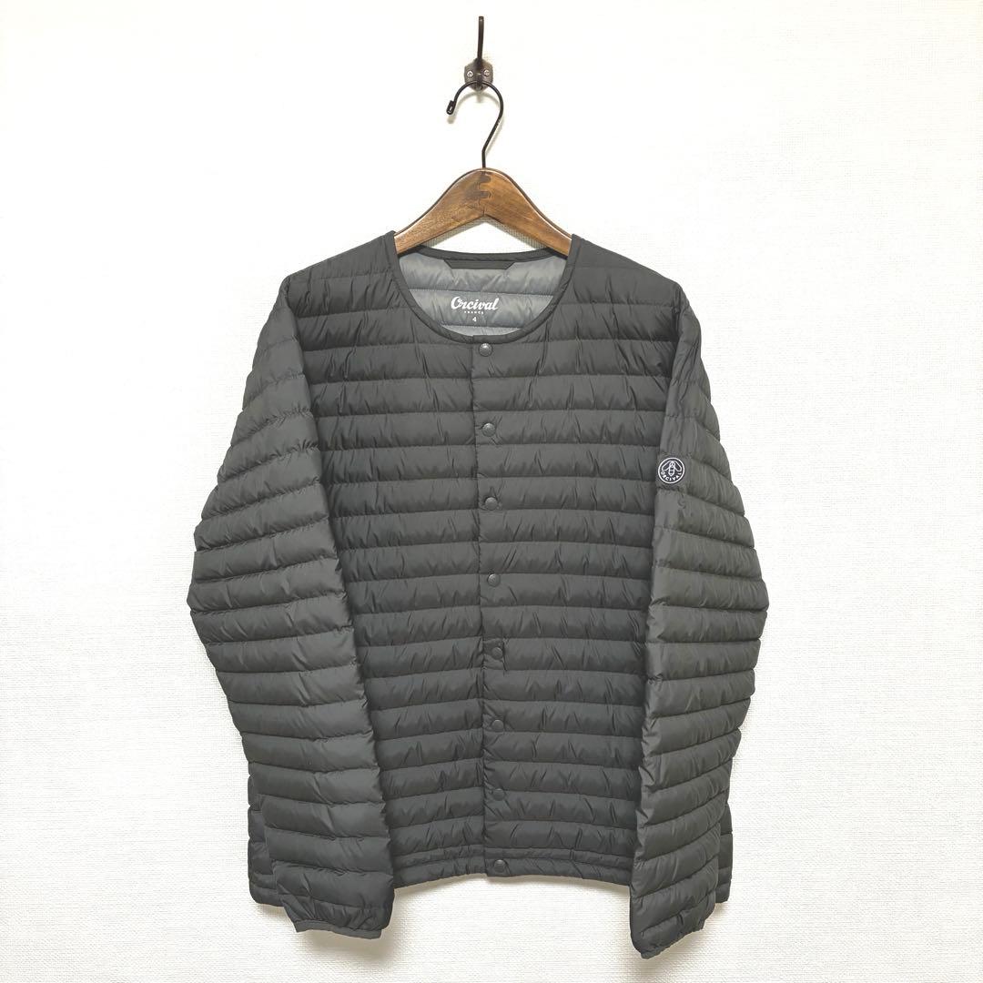 ORCIVAL オーシバル インナーダウンジャケット サイズ4 チャコール