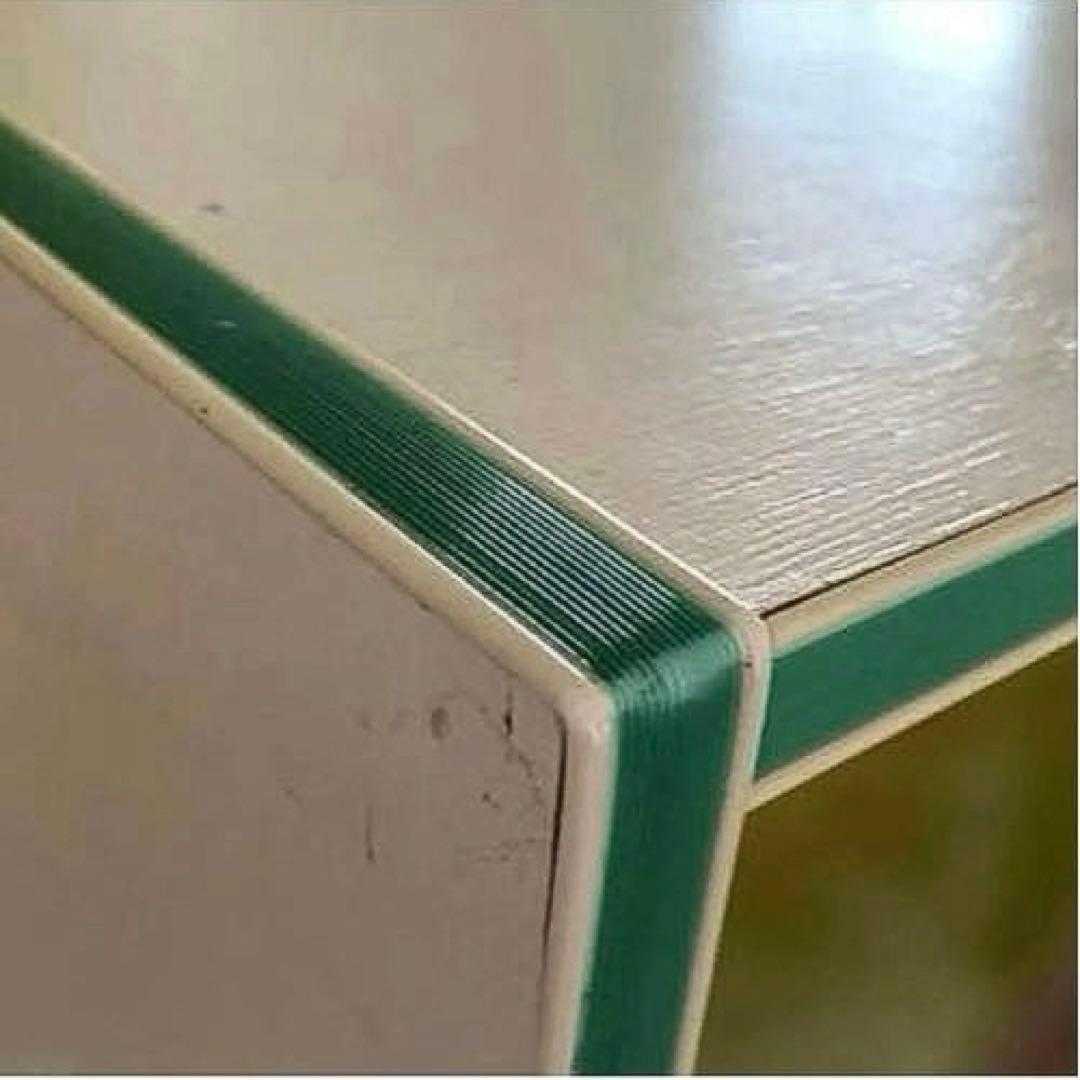 昭和レトロポップ　食器棚　飾り棚　本棚　アーチ窓　アンティーク　グリーン　緑