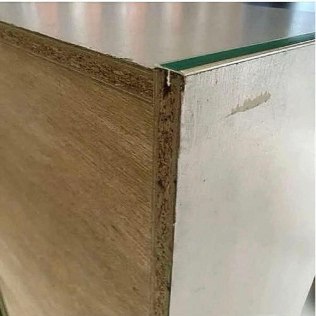 昭和レトロポップ　食器棚　飾り棚　本棚　アーチ窓　アンティーク　グリーン　緑