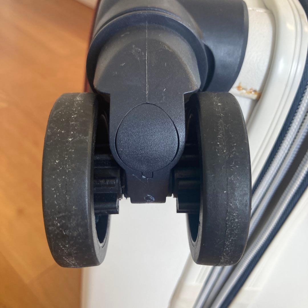 ⭐️キャリーケース 白×赤 レトロ 廃盤レア⭐️