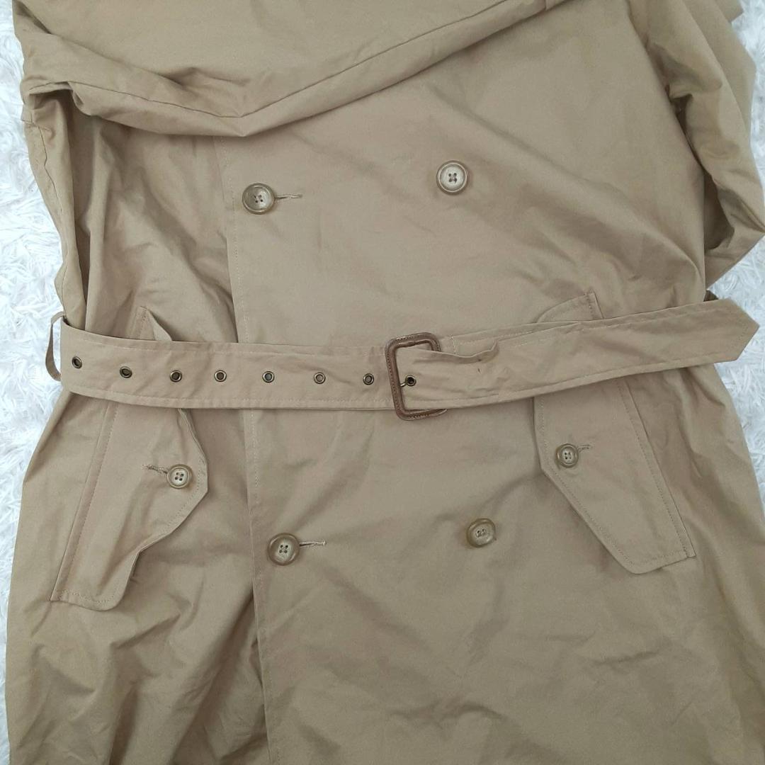 極美品◎Ralph Lauren ロングトレンチコート 一枚袖 西口修平着用