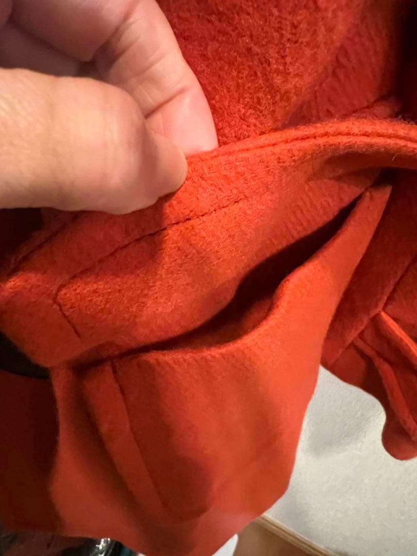 値下げ_新品_BRAHMIN 30周年記念 ダッフルコート オレンジ