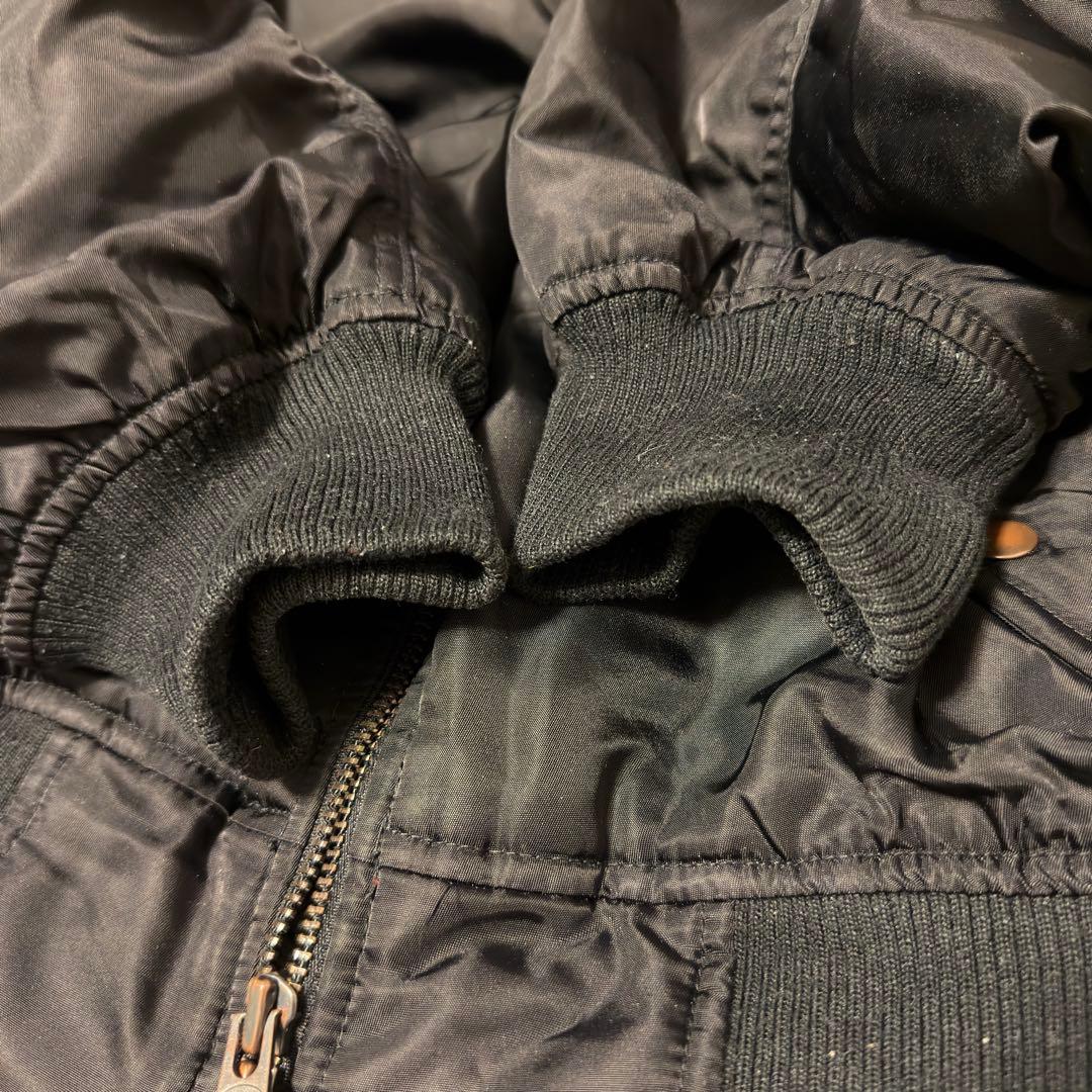 POLO JEANS CO. RALPH LAUREN MA-1 ブラック L