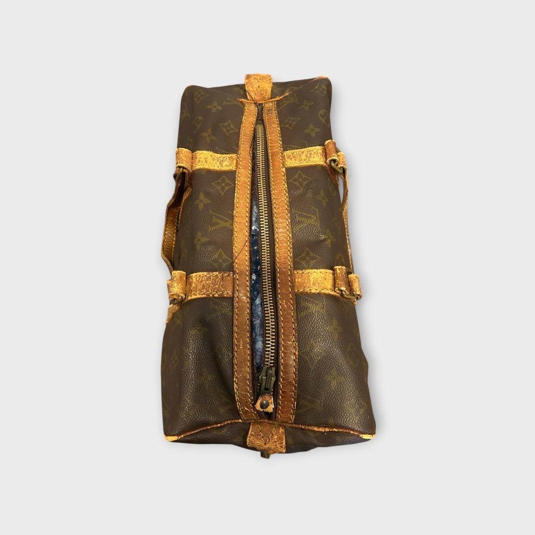 ルイヴィトン サックスープル35 モノグラム　ハンドバッグ　ボストンバック